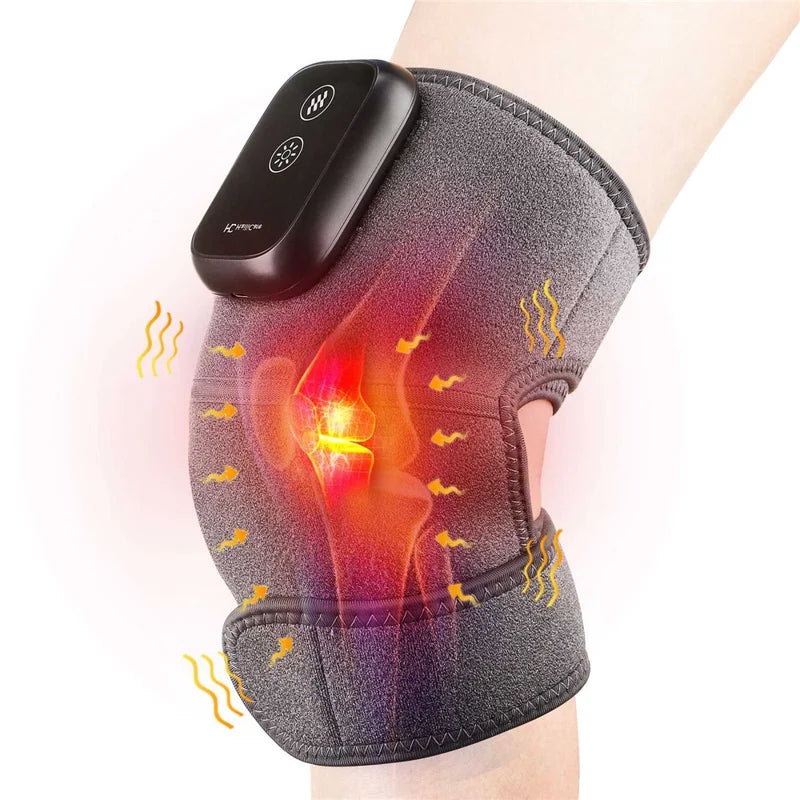 VitalEase Full-Body Joint Care Bundle - knee massager wrap and shoulder wrap set