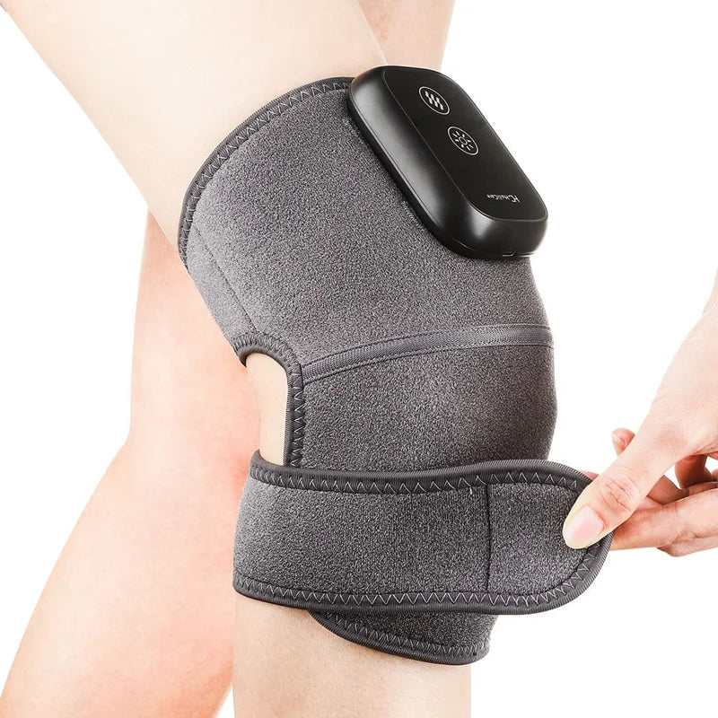 VitalEase Full-Body Bundle - infrared knee and shoulder wraps worn together for full-body relief