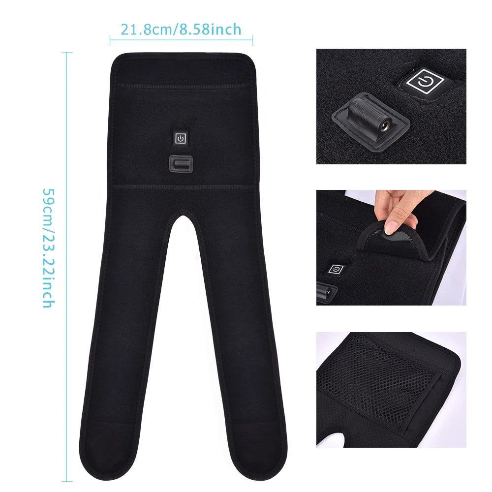 VitalEase Double Recovery Pack - two knee massager wraps