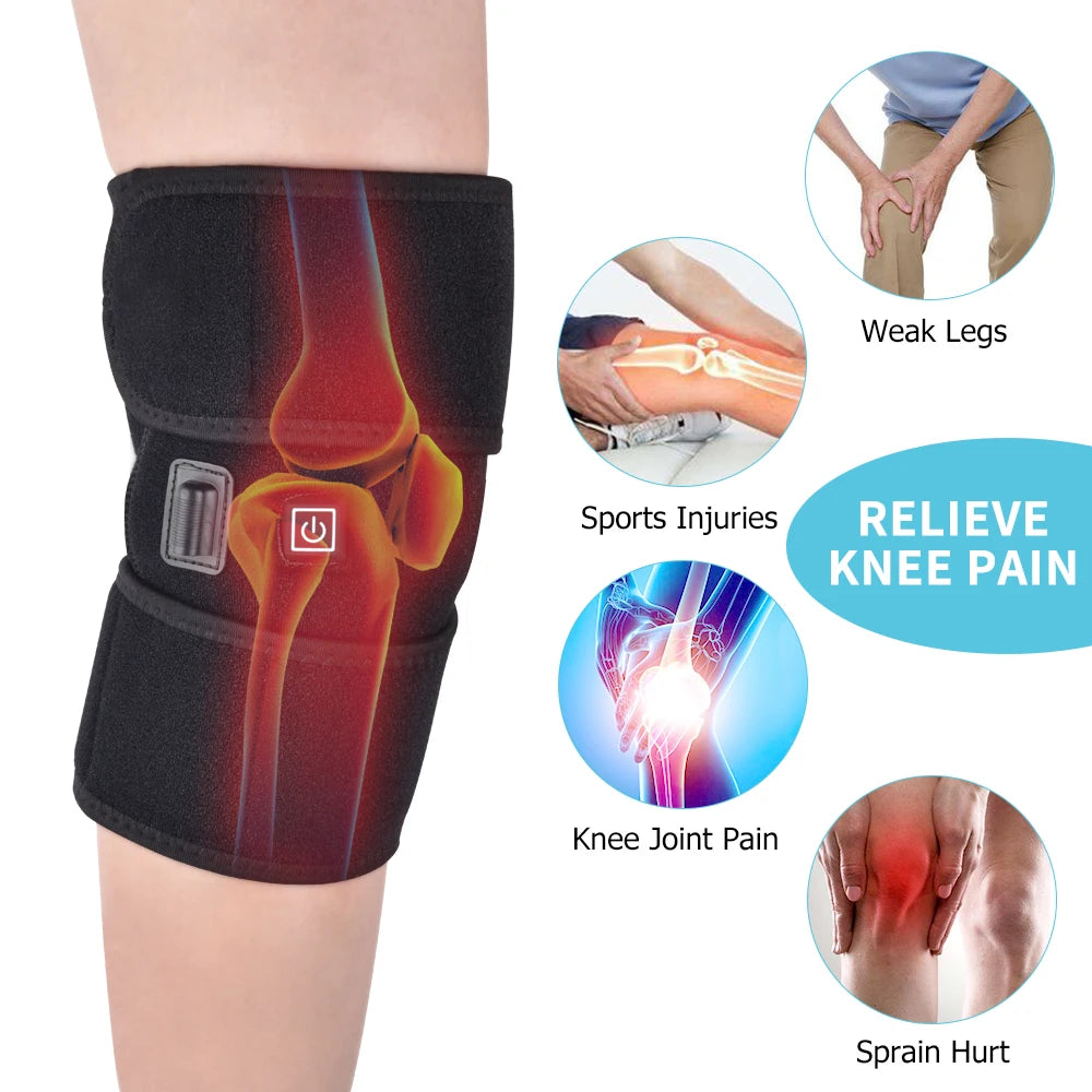 VitalEase Knee Massager - heat settings detail