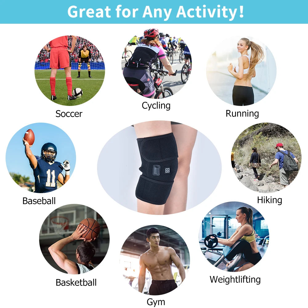 VitalEase Knee Massager - size guide