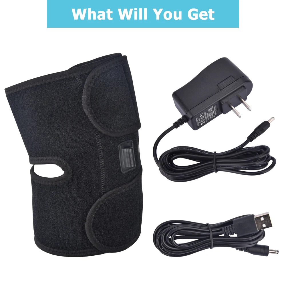 VitalEase Knee Wrap - wearing demonstration