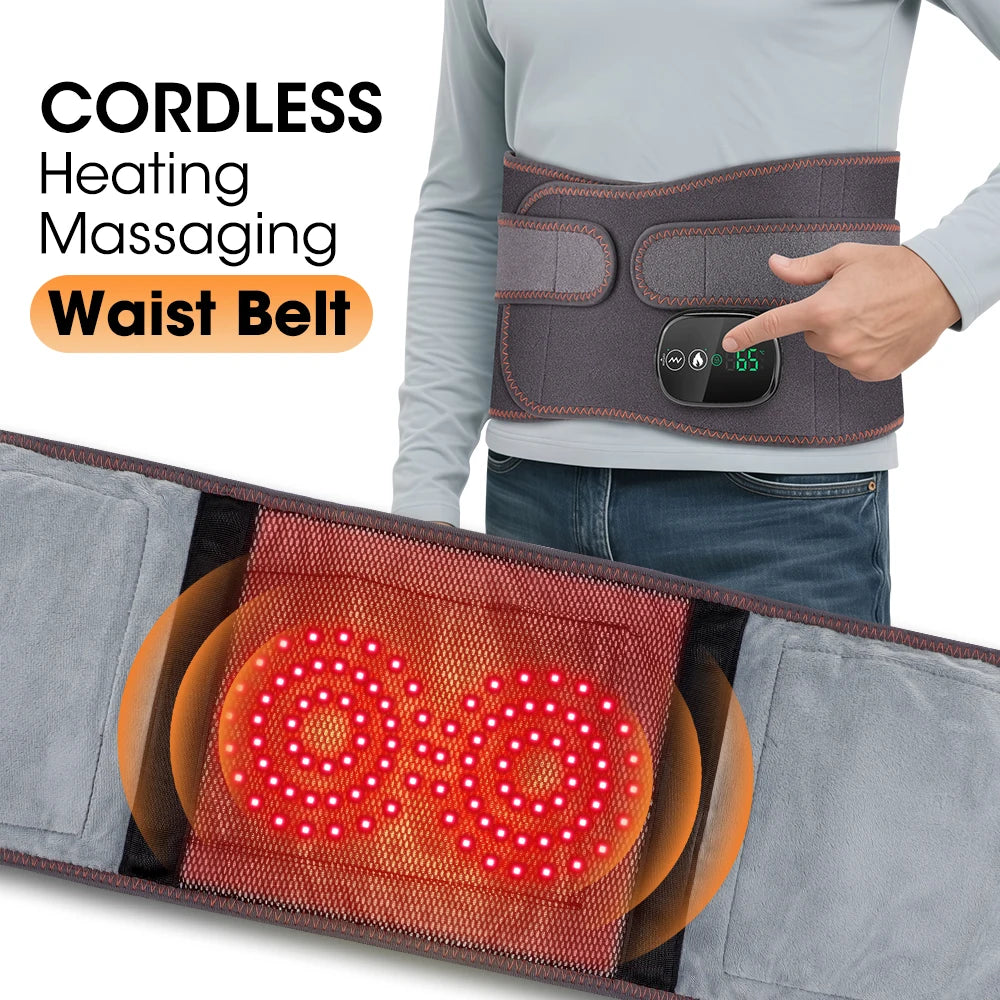 VitalEase Lumbar Belt - dual red light therapy